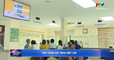 Tình trạng rút BHXH một lần