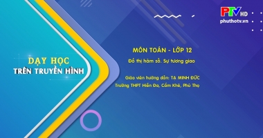 Môn Toán lớp 12 - Đồ thị hàm số, sự tương giao
