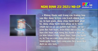 Văn bản chính sách ngày 24-3-2021