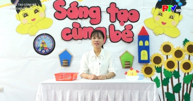 Dành cho thiếu nhi - Sáng tạo cùng bé: Làm chú gà con