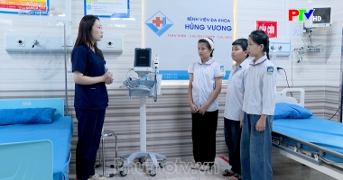 Dành cho thiếu nhi: Trải nghiệm thiếu nhi – Một ngày làm điều dưỡng