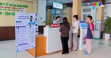 Phóng sự: Phú Thọ phấn đấu có 50% dân số sử dụng sổ sức khỏe điện tử trên ứng dụng VNeID