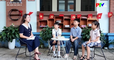Dành cho thiếu nhi - Kỹ năng sống: Học sáng tạo cùng AI