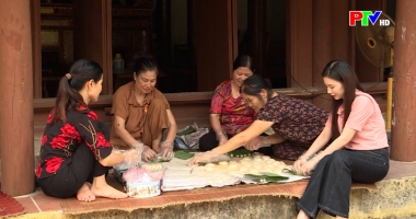 Thức ngon đất Tổ: Bánh giầy - Hương vị đất Tổ