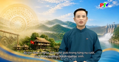 Tiếng Mường - Hạnh phúc của những giáo viên "gieo chữ" nơi vùng cao