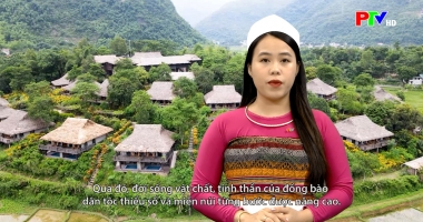 Tiếng Thái: Xây dựng nông thôn mới vùng đồng bào dân tộc thiểu số