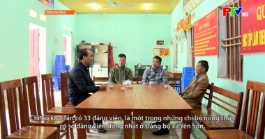 Tiếng Mường: Chi bộ mạnh – bản làng đổi thay