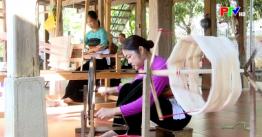 Phu Tho Culture Express - The beauty of Thai brocade