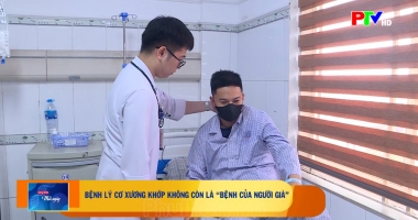 Sống khỏe - Bệnh lý cơ xương khớp ở người trẻ