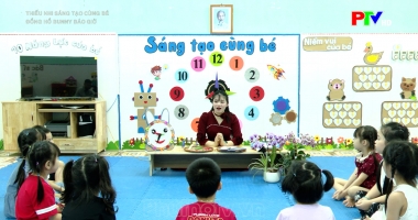 Dành cho thiếu nhi – Đồng hồ bunny báo giờ
