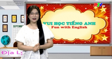 Dành cho thiếu nhi: Vui học tiếng Anh – Cùng nhau vào bếp