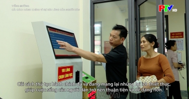 Tiếng Mường - Cải cách hành chính vì sự hài lòng của người dân