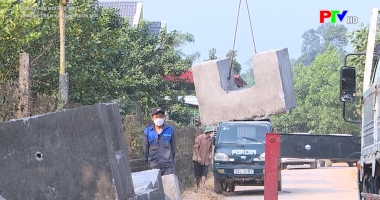 Xuân về trên xã Nông thôn mới