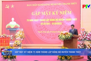 Gặp mặt kỷ niệm 75 năm thành lập Đảng bộ huyện Thanh Thủy