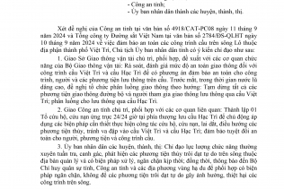 Văn bản của UBND tỉnh Phú Thọ về việc chủ động triển khai các biện pháp đảm bảo an toàn các công trình cầu trên sông Lô thuộc địa bàn thành phố Việt Trì