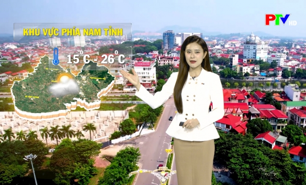 Dự báo thời tiết ngày 14-01-2026