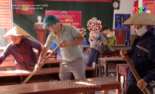 Nâng cao thiết chế văn hóa cơ sở