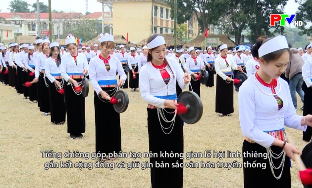 Tiếng Mường - Chiêng Mường trong lễ hội xuân