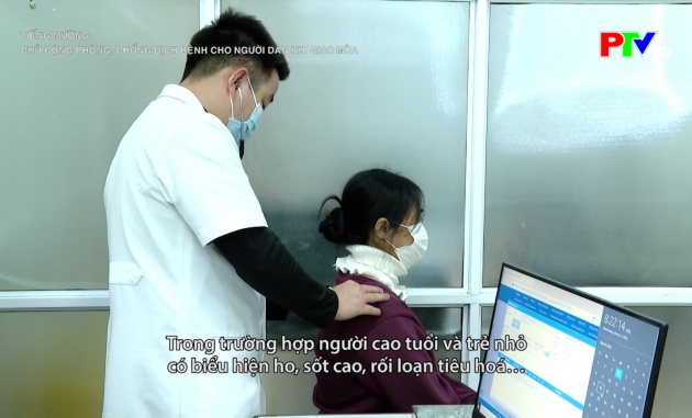 Tiếng Mường - Chủ động phòng, chống dịch bệnh cho người dân khi giao mùa