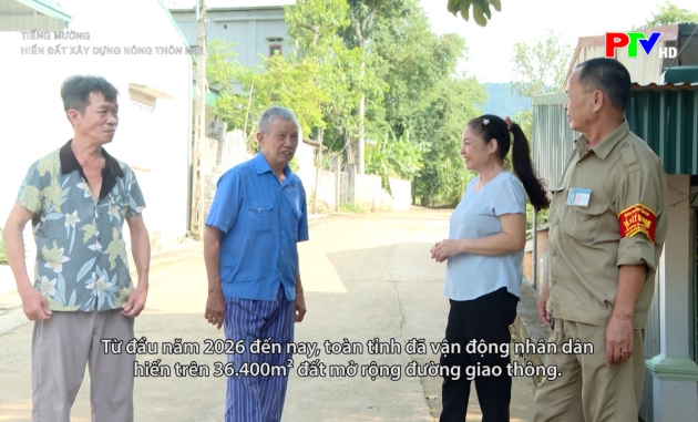 Tiếng Mường - Hiến đất xây dựng nông thôn mới Tiếng Mường - Hiến đất xây dựng nông thôn mới