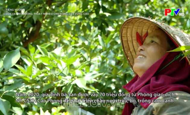 Tiếng Mường - Vốn vay mở hướng thoát nghèo cho nông dân vùng cao