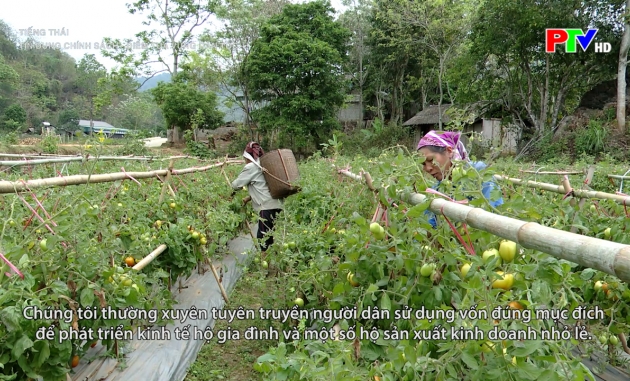 Tiếng Thái - Tín dụng chính sách Điểm tựa vùng dân tộc