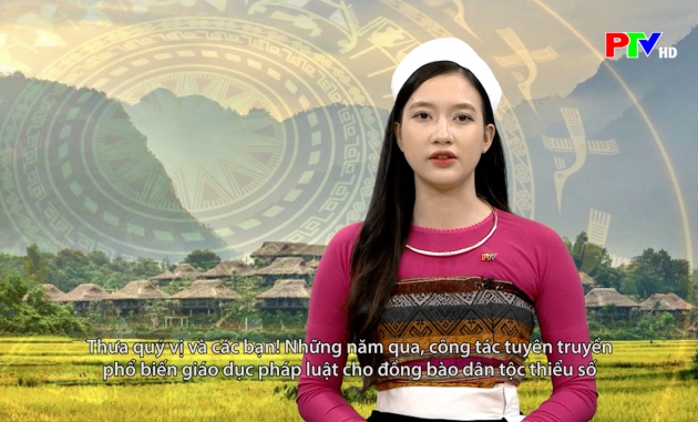 Tiếng Thái: Nâng cao kiến thức pháp luật cho đồng bào dân tộc thiểu số