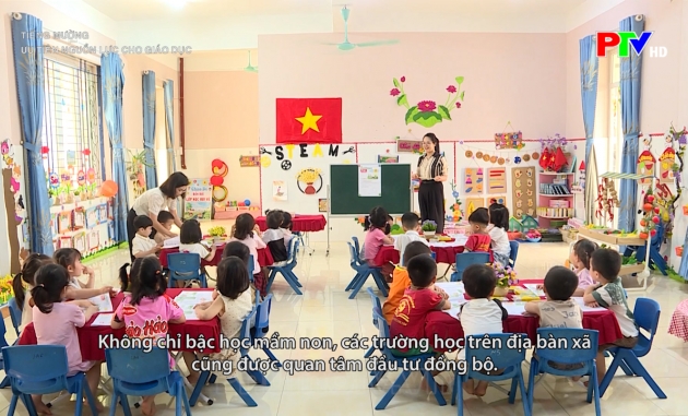 Tiếng Mường - Ưu tiên nguồn lực cho giáo dục