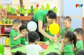 Phóng sự: Phú Thọ thí điểm chương trình giáo dục mầm non mới